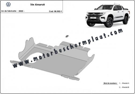 Motor Beschermplaat voor Volkswagen Amarok