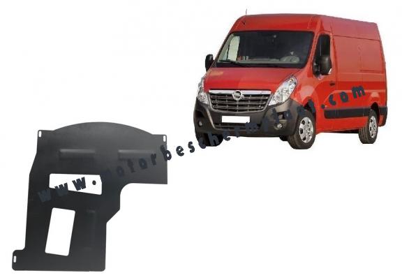 Katalysator/cat lock Beschermplaat voor Opel Movano