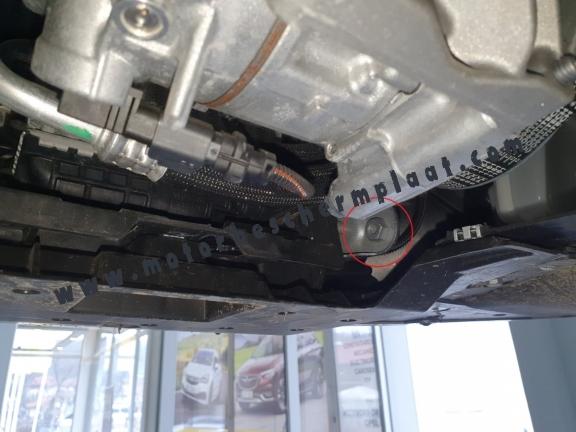 Motor, Versnellingsbak en Radiator Beschermplaat voor Citroen C4