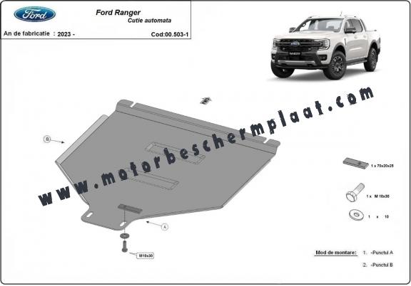 Automatisch Versnellingsbak Beschermplaat voor Ford Ranger