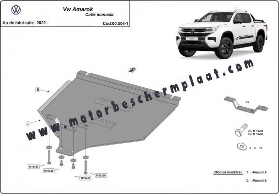 Manuelle Versnellingsbak Beschermplaat voor Volkswagen Amarok