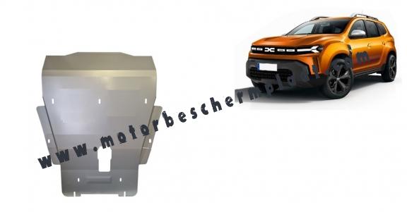Motor, Versnellingsbak en Radiator  aluminium Beschermplaat voor Dacia Duster- 4x4