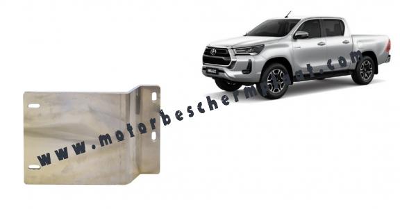 DPF sensoren  aluminium Beschermplaat voor Toyota Hilux