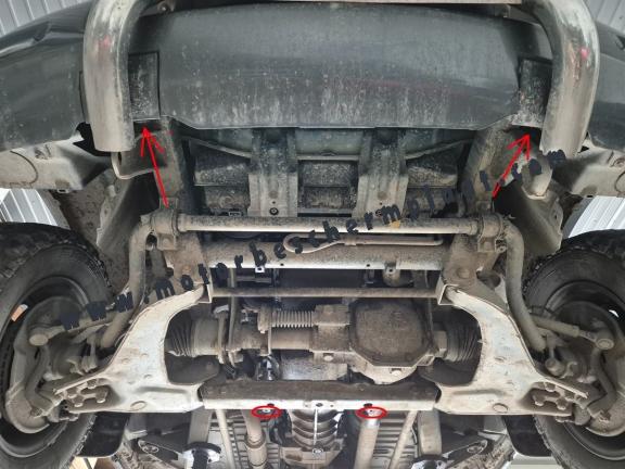 Motor en Radiator Beschermplaat voor Hyundai Terracan