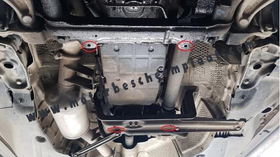 Motor, Versnellingsbak en Radiator Beschermplaat voor Mercedes ML W164