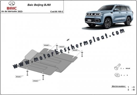 Overdracht geval Beschermplaat voor Baic Beijing BJ60