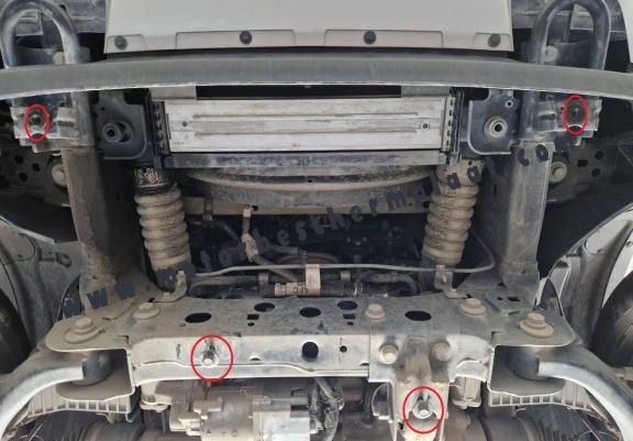 Radiator Beschermplaat voor Volkswagen Amarok